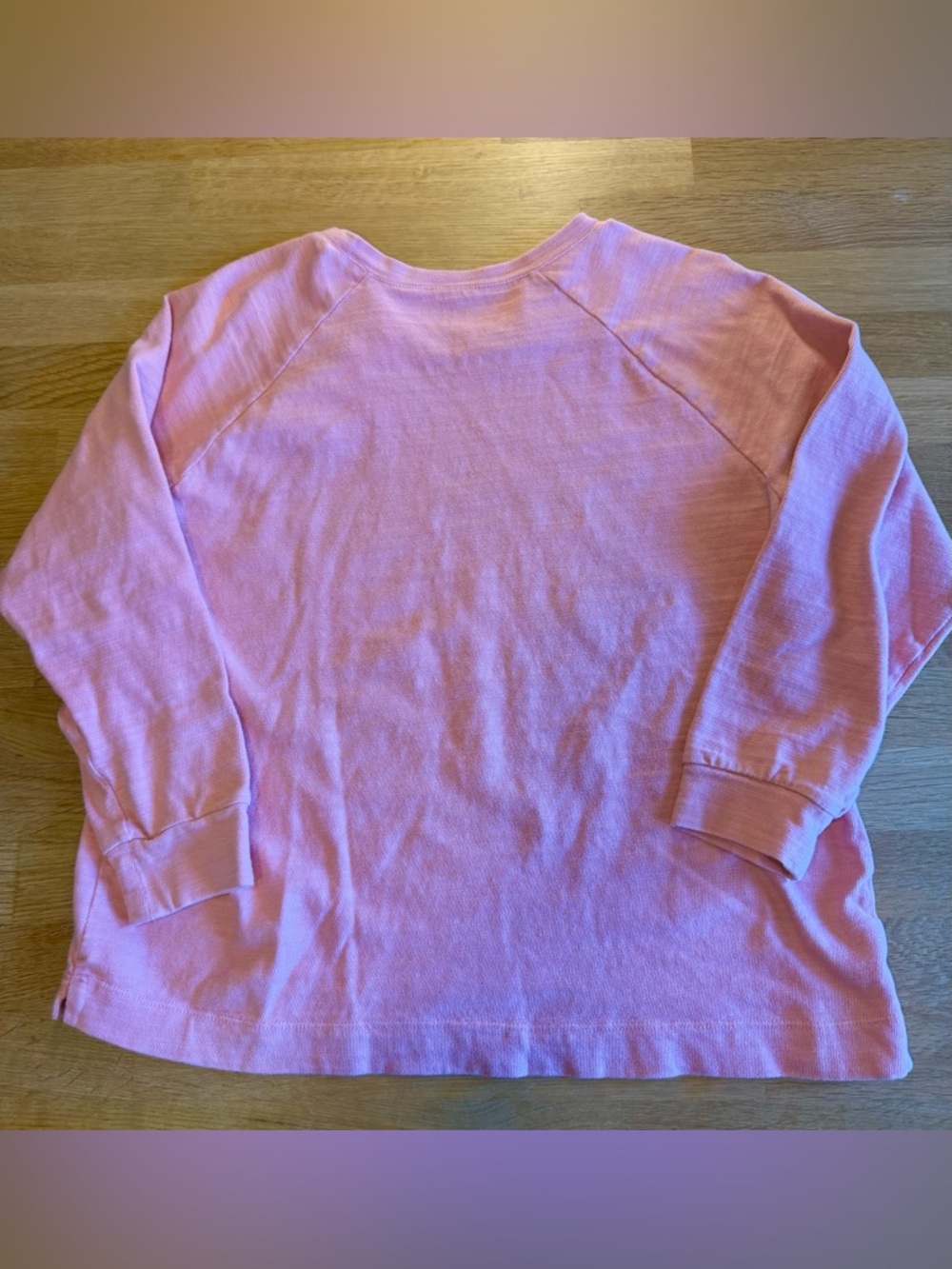 Pink LOFT Spring Top size LP - Picture 2 of 3